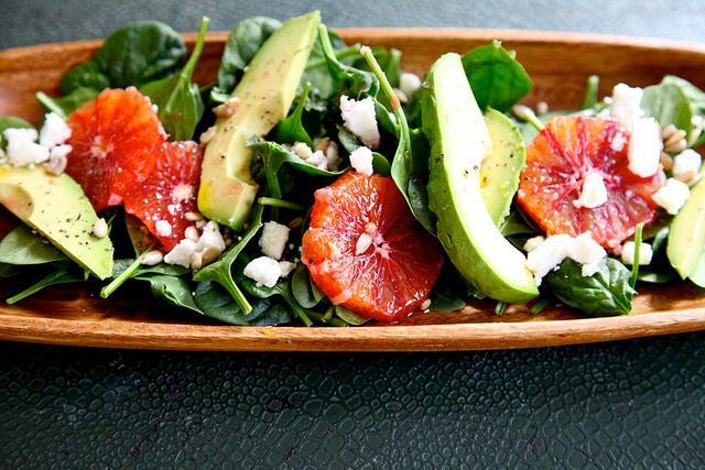 Avocado & Blood Orange Salad On Joythebaker.Com