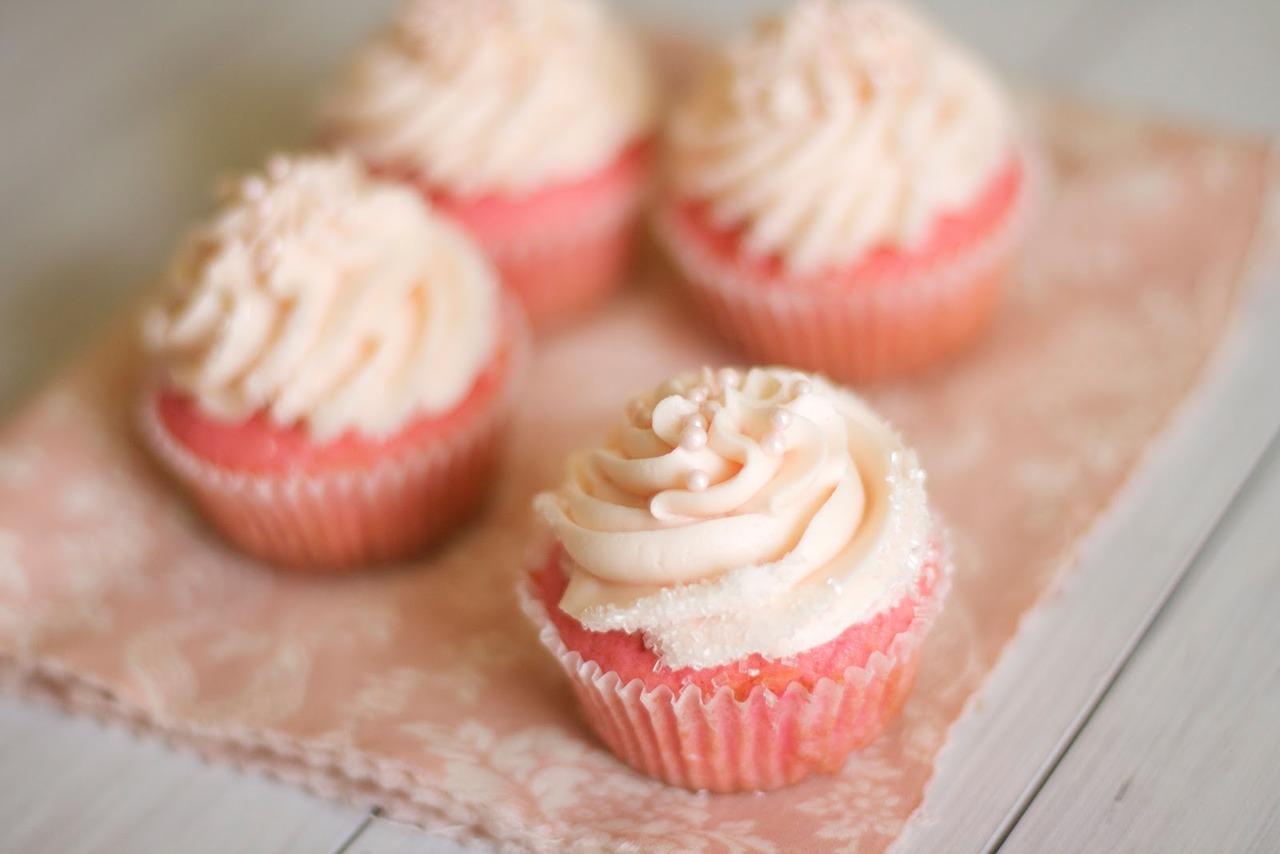Pink Velvet Cupcakes For Breast Cancer Awareness