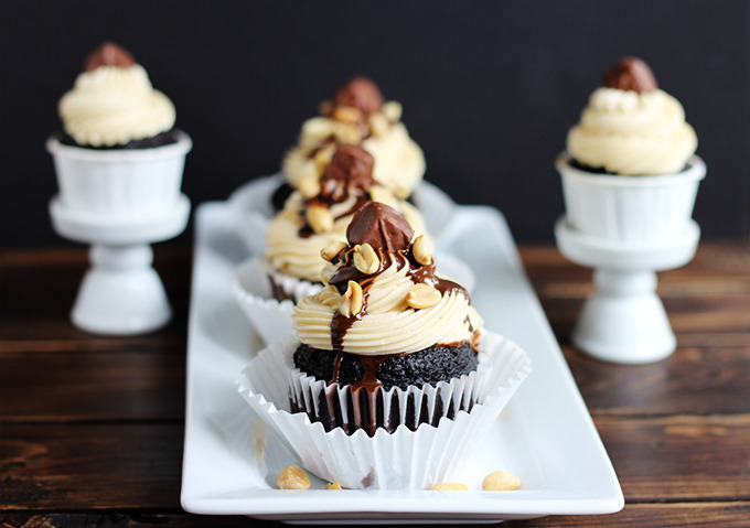 Snickers Cupcakes (recipe)