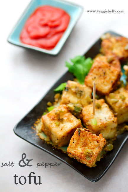 Chinese Salt and Pepper Tofu