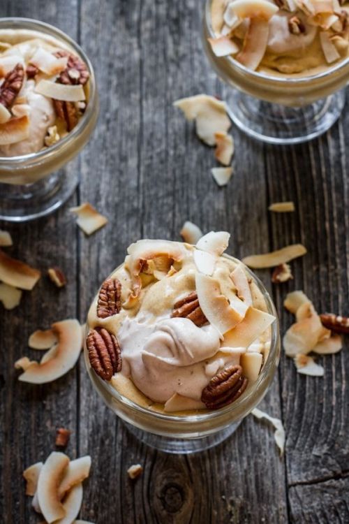Pumpkin Pie Milkshake with Cinnamon Maple Coconut Whipped Cream Edible Perspective