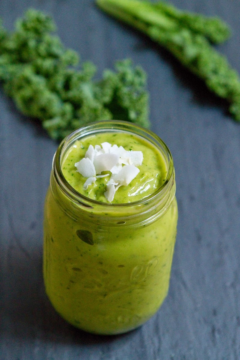 Tropical Kale-Avocado Smoothie RECIPE