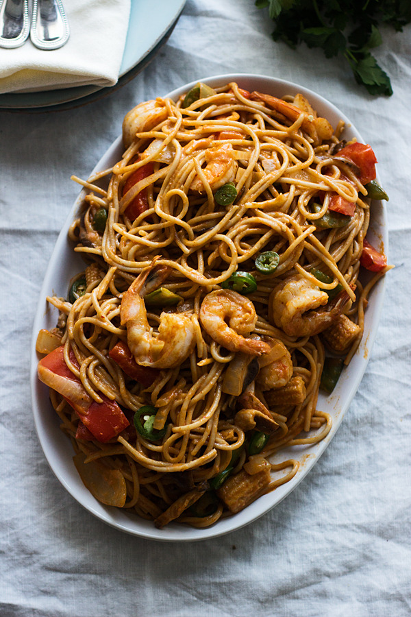 Red Curry & Coconut Noodles