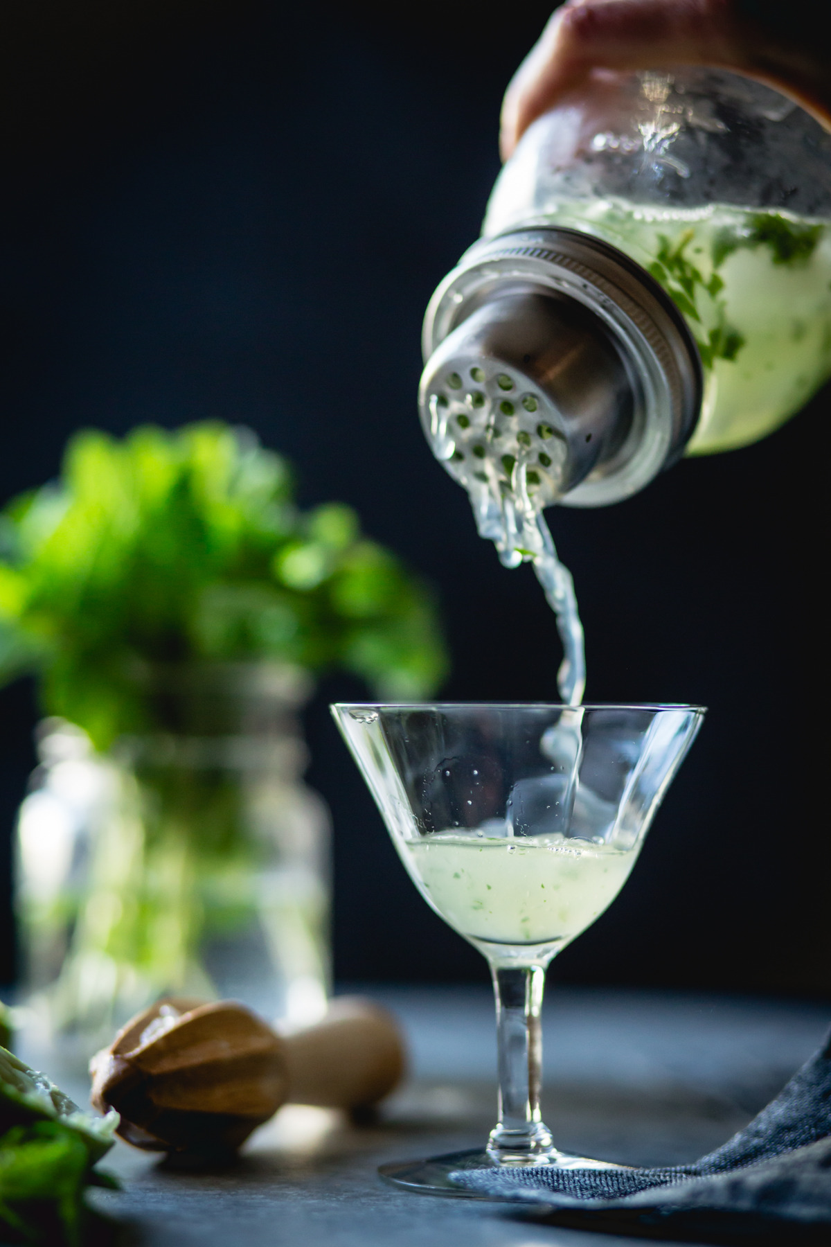 Verdant Lady {Chartreuse, Gin & Mint Cocktail} The Bojon Gourmet